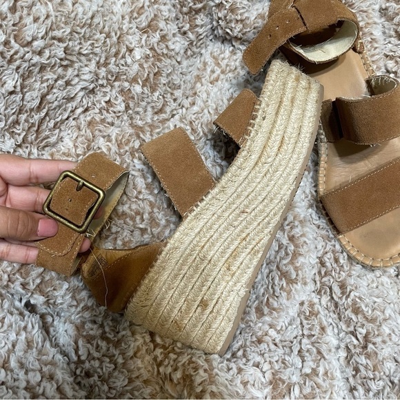 Soludos Palma Suede Espadrille Platform Sandals​​​ - Picture 4 of 6